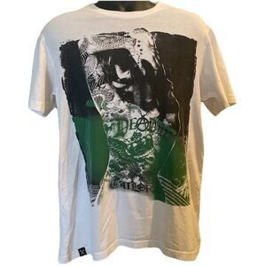 Marc Echo cut and sew short sleeved men's 100% cotton large T-